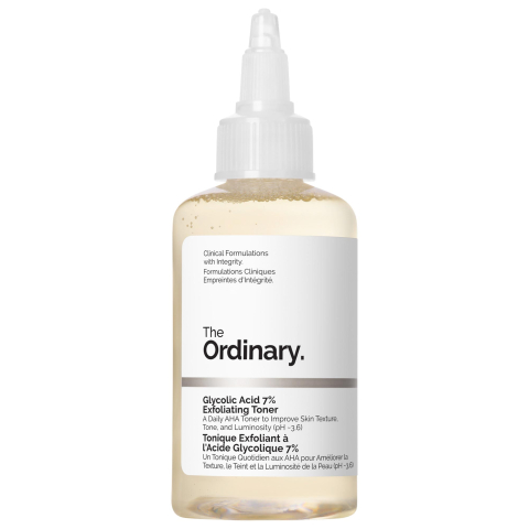 The Ordinary Glycolic Acid 7% Exfoliating and Brightening Daily Toner - 100 mL