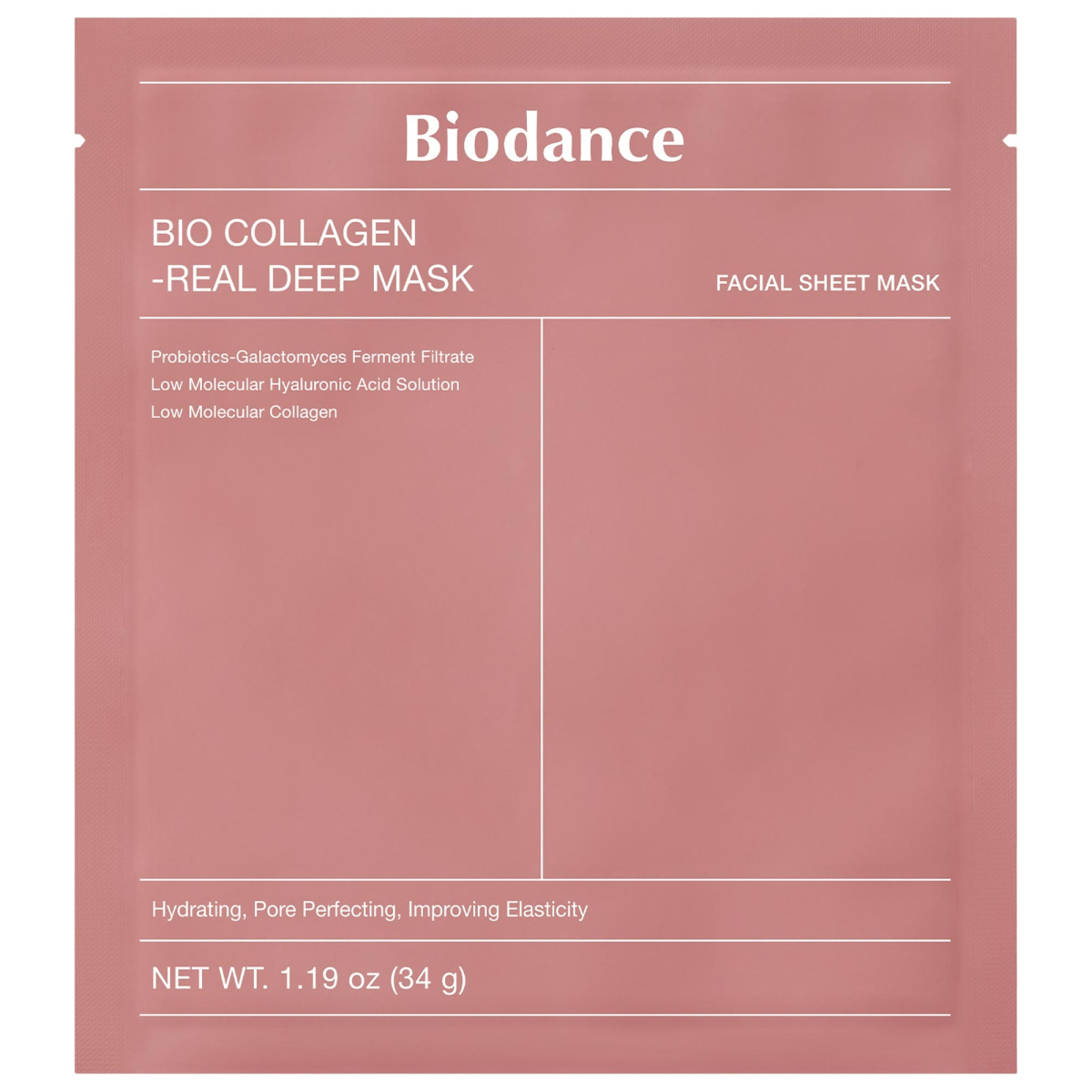 Biodance Bio Collagen Real Deep Mask for Pore Minimizing & Firming Care - 1 Mask