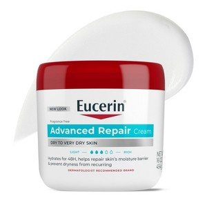 Eucerin Advanced Repair Fragrance Free Body Cream 16 oz