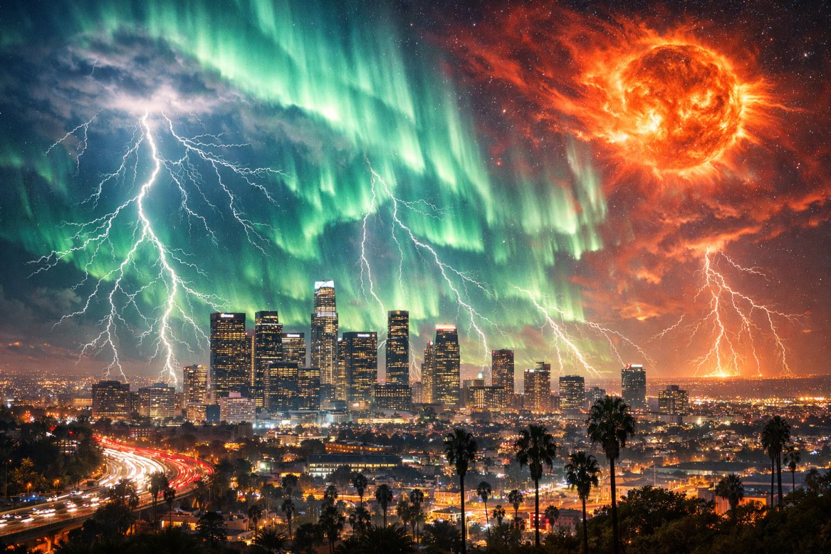 Magnetic Storms in Los Angeles