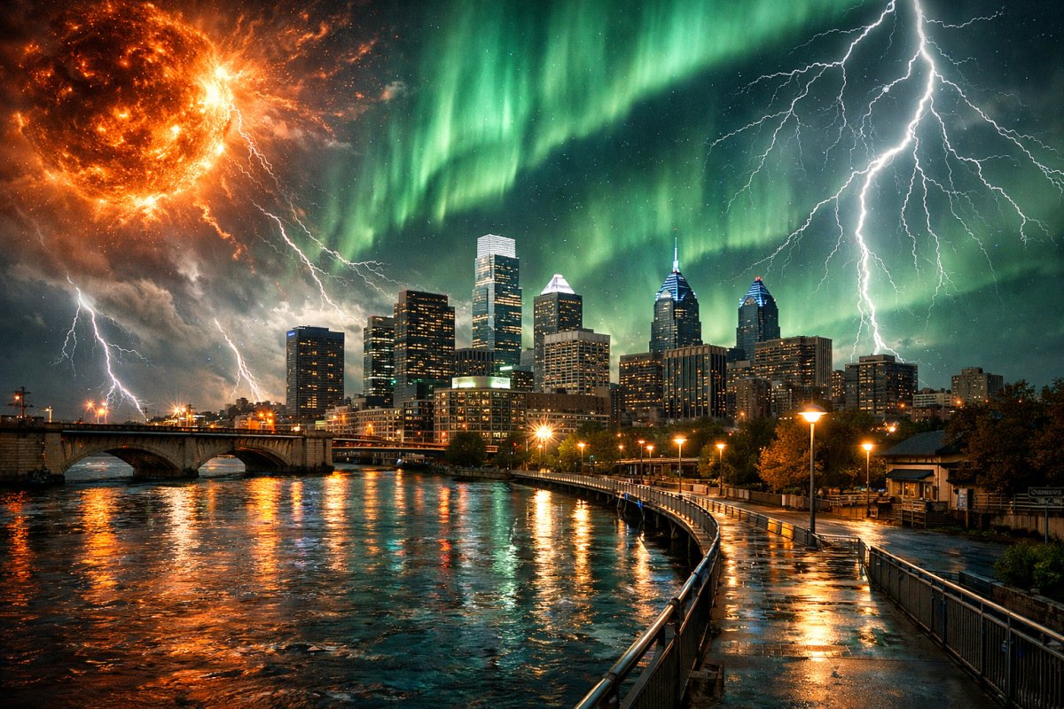 Magnetic Storms in Philadelphia