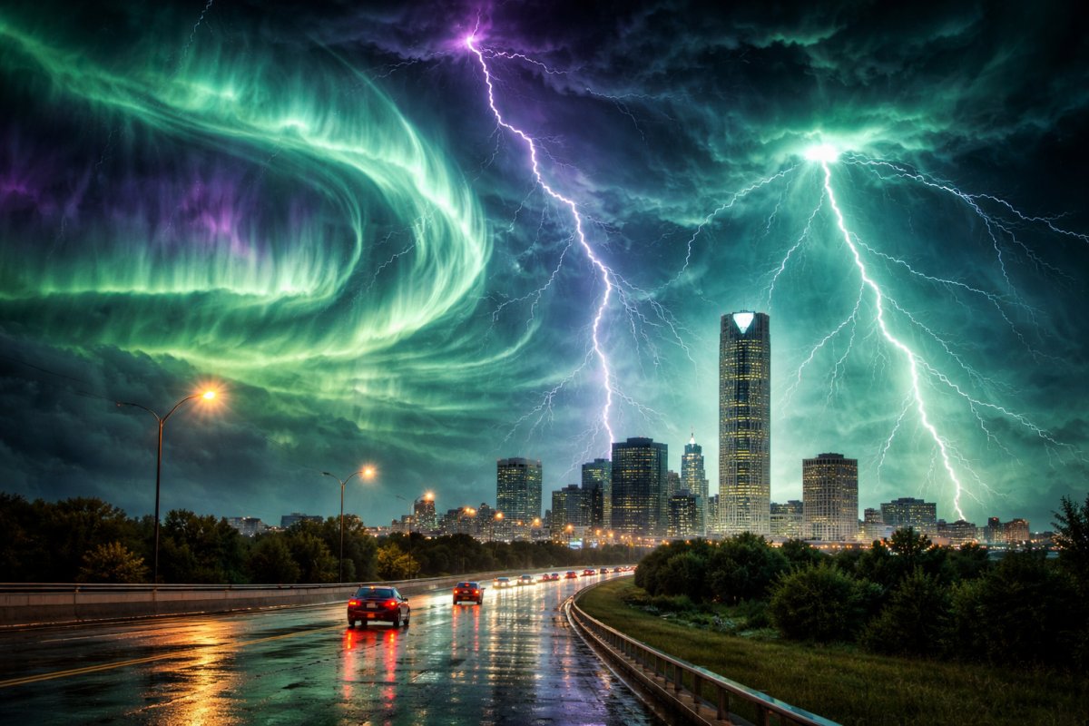 Magnetic Storms in Oklahoma City