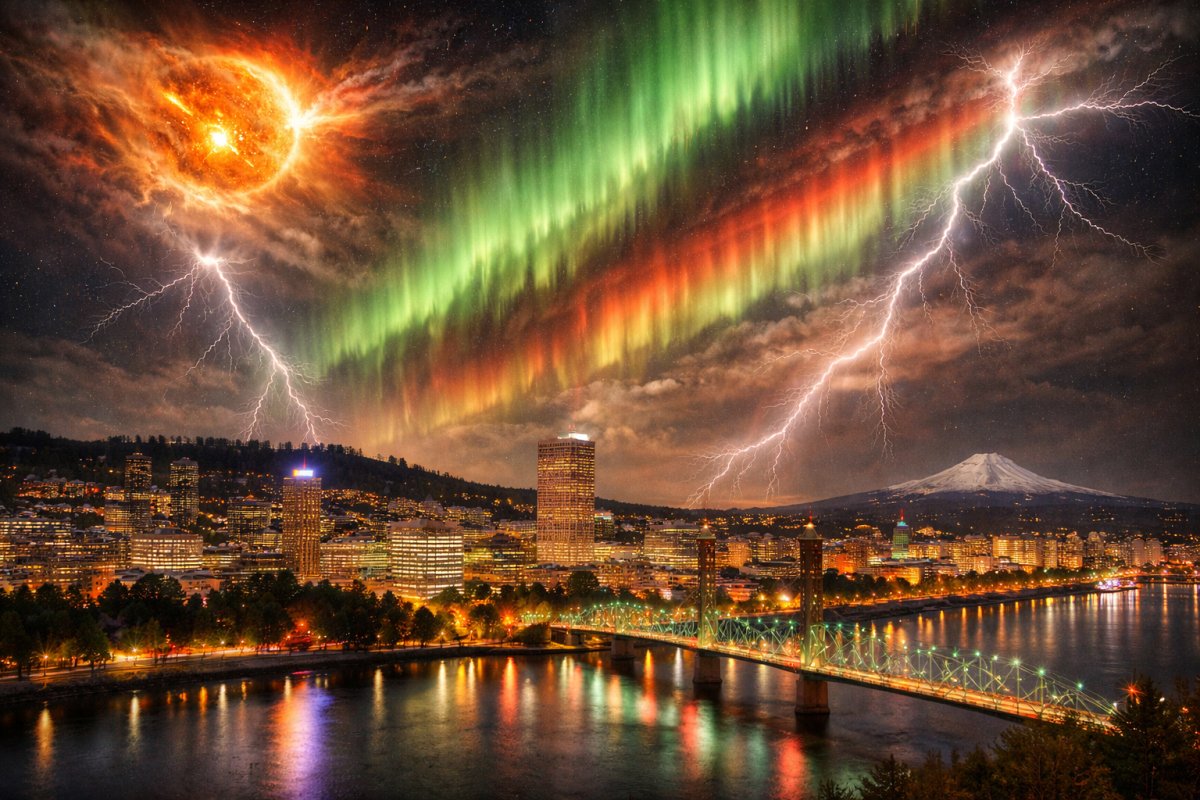 Magnetic Storms in Portland