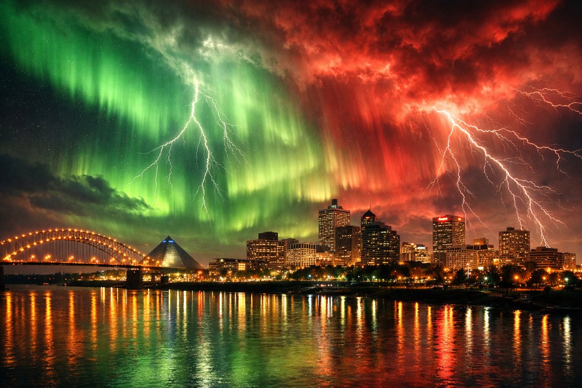 Magnetic Storms in Memphis