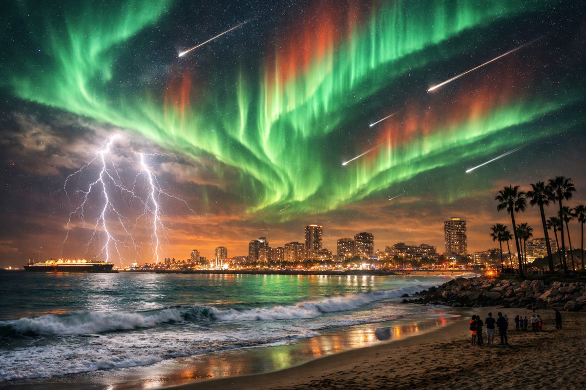 Magnetic Storms in Long Beach