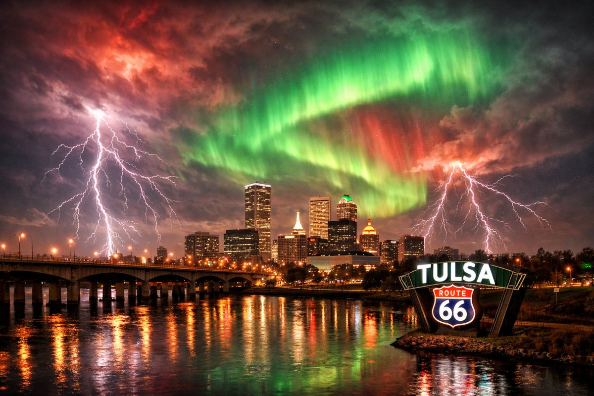 Magnetic Storms in Tulsa