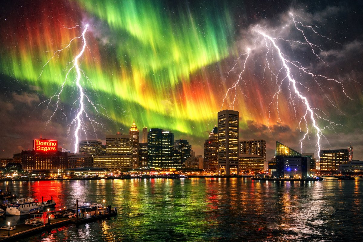 Magnetic Storms in Baltimore