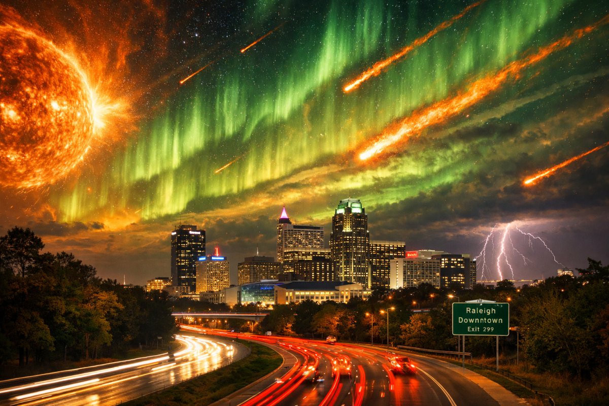 Magnetic Storms in Raleigh